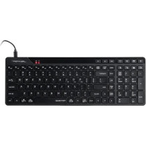 Klawiatura przewodowa a4tech fstyler fbk27cas czarny