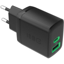 Ładowarka sieciowa greencell powersource duo30 30w 1xusb-c 1xusb-a pd 3.0 qc 4.0+ czarna
