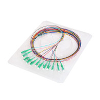 12x pigtail lc/apc sm g657a2 gold zestaw 12x 2m