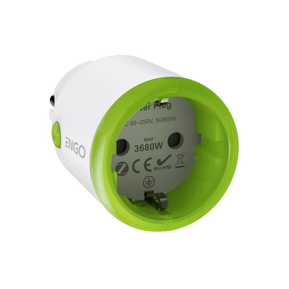 Engo controls eplug-zb - inteligentne gniazdko, smart plug zigbee, 16a