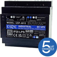 Zasilacz impulsowy buforowy na szynę din espe udp-6012 12 v 60 w 5 a