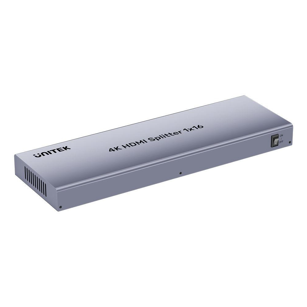 Rozdzielacz hdmi unitek 4k 1 wejście 16 wyjść 4k@30hz