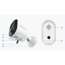 Kamera ip reolink argus b350 akumulatorowa 8mpx wi-fi