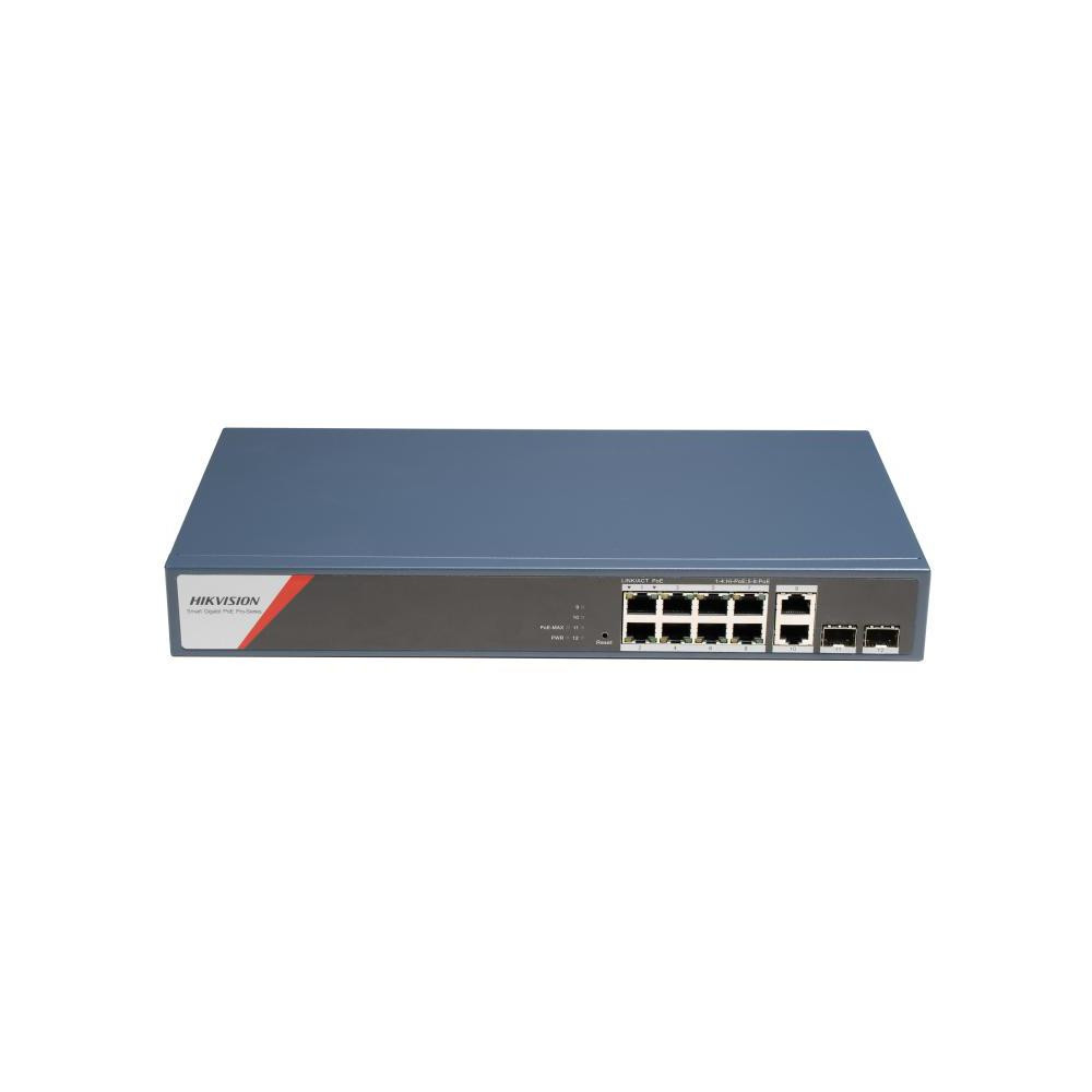 Switch hikvision ds-3e1512hp-si-8p2t2f