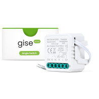 Gise smart pojedynczy moduł przekaźnikowy bezpotencjałowy niskonapięciowy wifi | tuya | gss-wf-drdc