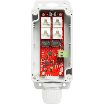 Switch poe 4 portowy atte apt-4-11-ca1 + extender w obudowie zewnętrznej ip68