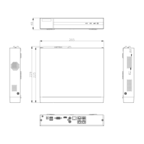 Rejestrator 5w1 hilook 8 kanałowy 5mp dvr-8ch-5mp z dyskiem 2tb