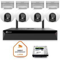 Zestaw do monitoringu wi-fi ezviz 4x hb8 2k+ (4mp) typ-c