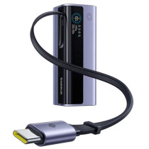 Powerbank baseus energeek gr11 20000 mah 145 w usb-a 2x usb-c szary ze zwijanym kablem usb-c