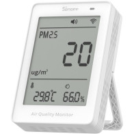 Miernik jakości powietrza wifi lcd sonoff airguard pm2.5 sawf-07p