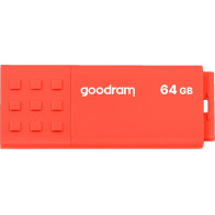 Pendrive goodram ume3 care 64gb usb 3.0 pomarańczowy
