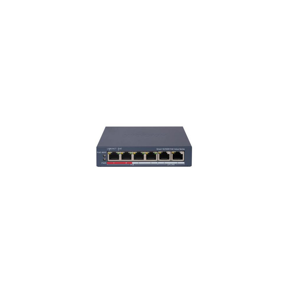 Switch hikvision ds-3e1106p-ei/m