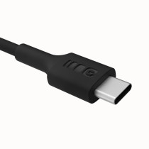 Kabel usb-c / usb-c greencell powerflex 200cm pd 100w czarny silikonowy
