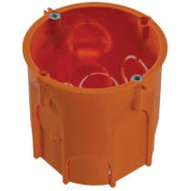 Puszka pk60 lux głęboka z wkrętami pomarańczowa pawbol a.0001ldp