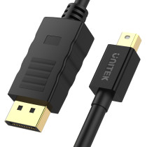 Unitek przewód minidisplayport/displayport m/m 3m