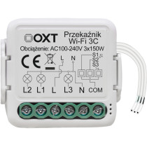 Moduł oxt mini przekaźnik 4 obwody wifi tuya t224