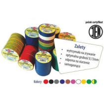 Taśma izolacyjna repero 711e niebieska 19mmx20m