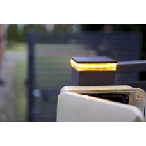 Lampa oświetleniowo-ostrzegawcza led proxima słupkowa 12-230v ac/dc