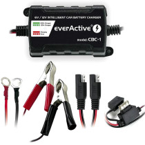 Ładowarka prostownik do akumulatorów 6v/12v everactive 14v/1a cbc-1
