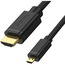 Unitek kabel micro hdmi - hdmi 2.0 4k 60hz 2 m
