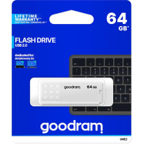 Pendrive goodram ume2 64gb usb 2.0 biały