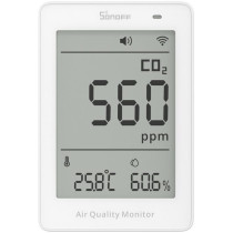 Miernik jakości powietrza wifi lcd sonoff airguard co2 sawf-08p