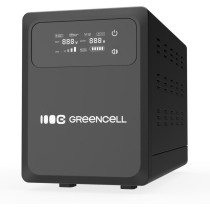 Ups zasilacz awaryjny greencell powercore 800va 500w avr 12vdc lcd