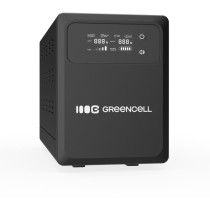Ups zasilacz awaryjny greencell powercore 800va 500w avr 12vdc lcd