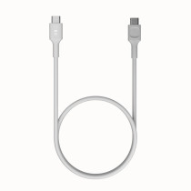 Kabel usb-c / usb-c greencell powerflex 120cm pd 100w biały silikonowy