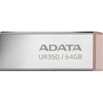 Adata pendrive ur350 64gb usb3.2 gen2 metal brązowy