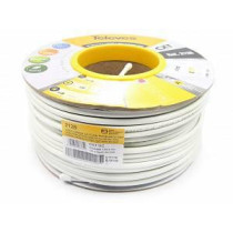 Przewód koncentryczny televes cxt 1.02 cu 79% pvc ref. 2128 - 1m (wewnętrzny)