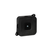 Puszka natynkowa pusta 4 wlotów viplast vp-2 czarna ip44 85x85x35mm 027-05