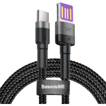 Kabel usb-a / usb-c baseus cafule catklf-pg1 100cm supercharge 40w 5a qc 3.0 w oplocie