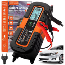 Ładowarka prostownik akumulatorowy samochodowy z funkcją naprawy agm 6v 12v zenwire jmd-6s