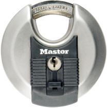 Kłódka tarczowa z kluczem master lock m40eurdcc