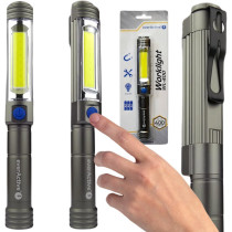 Latarka warsztatowa inspekcyjna cob led everactive wl-400 5w 400 lumenów ip54 z magnesem