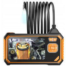Kamera inspekcyjna duo endoskop dwie kamery 5m 7led 2x full hd lcd 5.5mm
