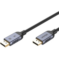Kabel displayport unitek 1.4 8k 60hz, 4k 240hz, hdr, hdcp 2.3, dsc 1.2, 2m