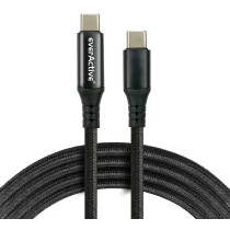 Kabel usb-c / usb-c lcd everactive cbb-3pdl 300cm 20v 2,25a 45w