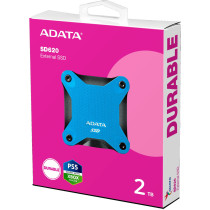 Dysk zewnętrzny ssd adata sd620 2tb niebieski