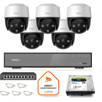 Zestaw monitoringu imou 5x kamera cruiser 4mp poe