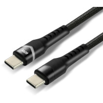 Kabel usb-c / usb-c rgb led everactive cbb-2pdr 200cm 3a