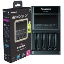 Ładowarka do akumulatorków ni-mh panasonic eneloop bq-cc65 eko