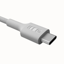Kabel usb-c / usb-c greencell powerstream 200cm pd 100w biały w oplocie