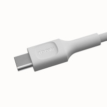 Kabel usb-c / usb-c greencell powerstream 200cm pd 100w biały w oplocie