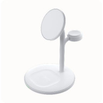 Ładowarka indukcyjna greencell magscape 3w1 15w magsafe iphone airpods apple watch