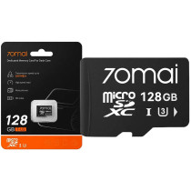 Wideorejestrator 70mai x800 dash cam 4k omni czarny + microsd 70mai 128gb