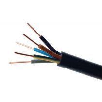 Przewód elektryczny ziemny drut yky 0,6/1kv 5x16mm2 czarny elektrokabel 1m