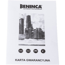 Zestaw beninca kbill40m.pm 230v do bram dwuskrzydłowych