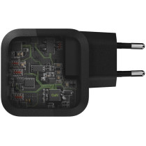 Ładowarka sieciowa green cell powergan 65w 2xusb-c 1xusb-a chargc08